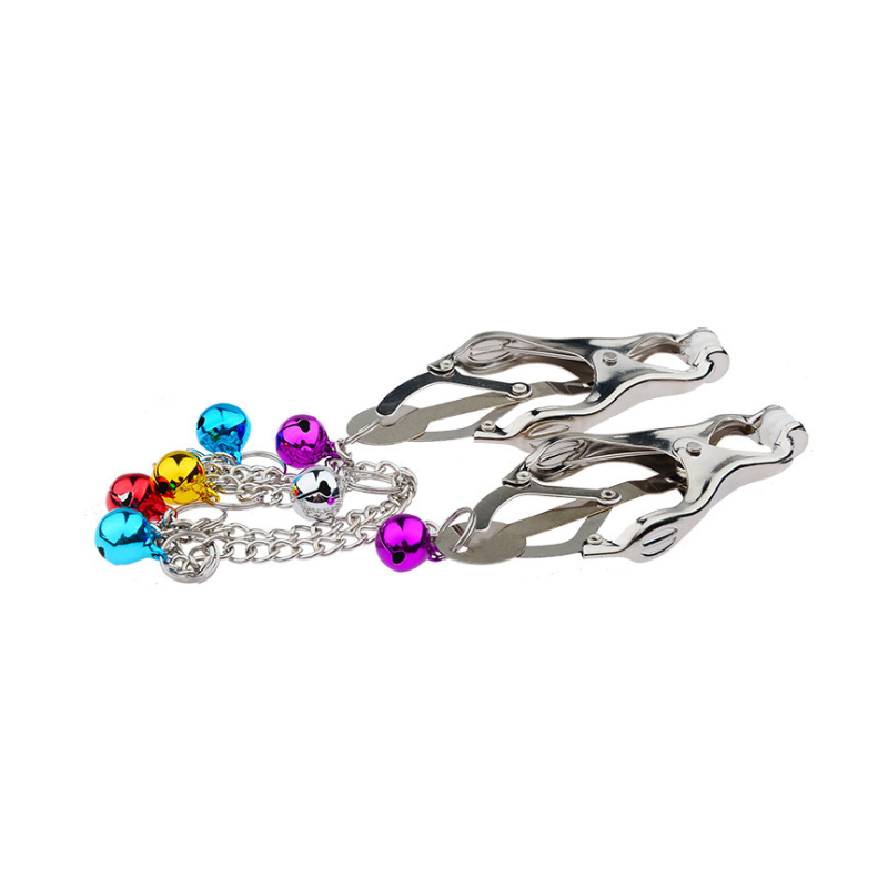 Chain & Bells Nipple Clips