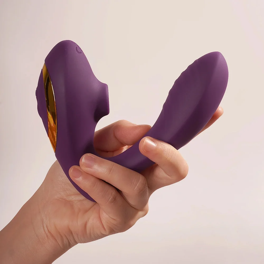 Closeup of hand holding Carlota