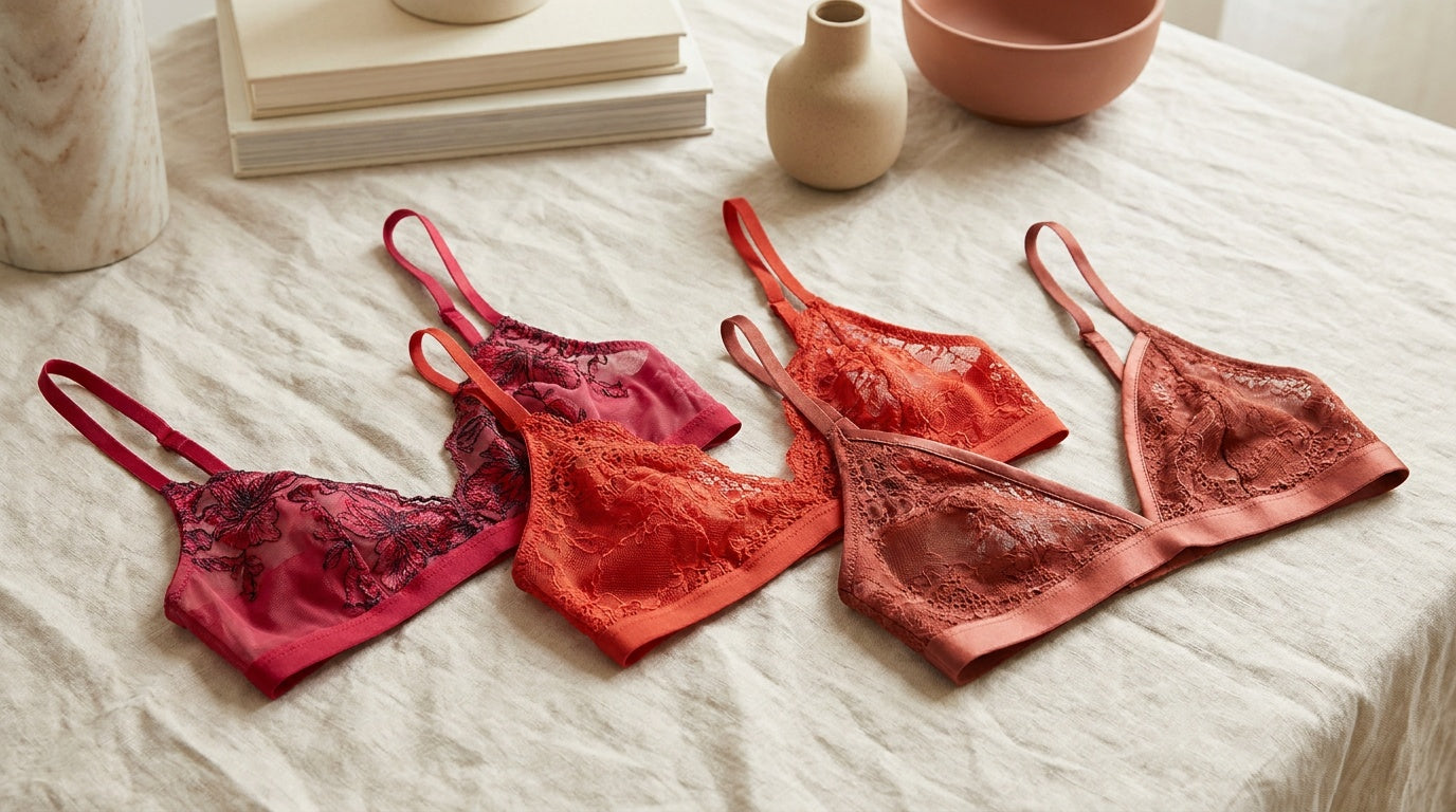 Why Red Is the Loudest Color in the Drawer - red lingerie