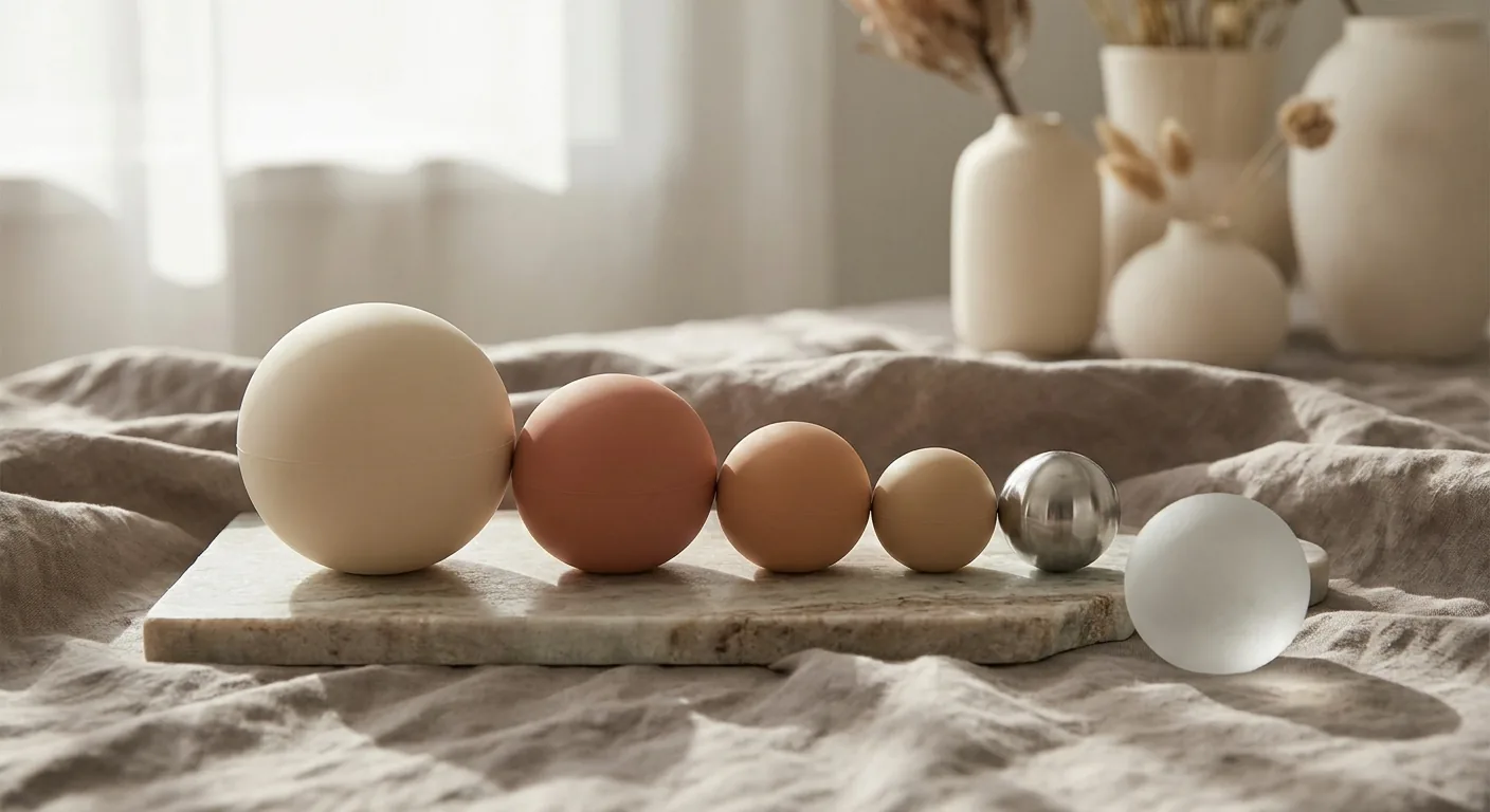 How to Choose a Set: Size, Weight, Material and Shape - kegel balls
