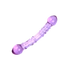 Purple Rain Glass Dildo