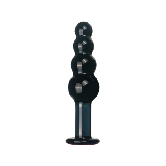 4 Beads Anal Glass Dildo