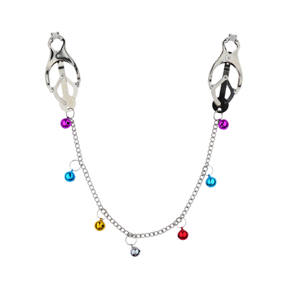 Chain & Bells Nipple Clips
