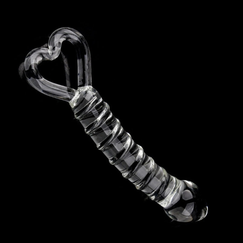 Heart Glass Dildo