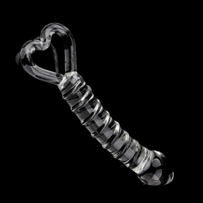 Heart Glass Dildo