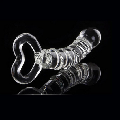 Heart Glass Dildo