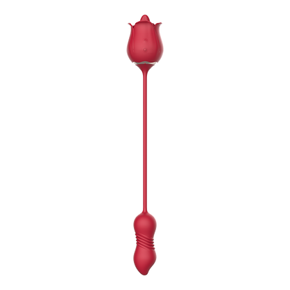 Rose Vibrator in red